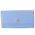GUCCI GG Marmont Long Wallet 456116 Blue Leather